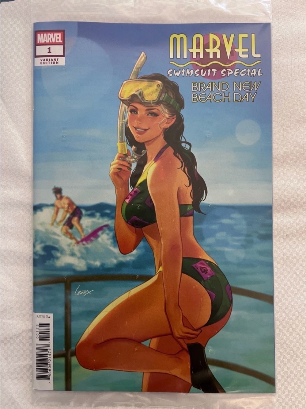 SDCC 2026 Exclusive Marvel Swimsuit Special Brand New Beach Day #1 Variant
